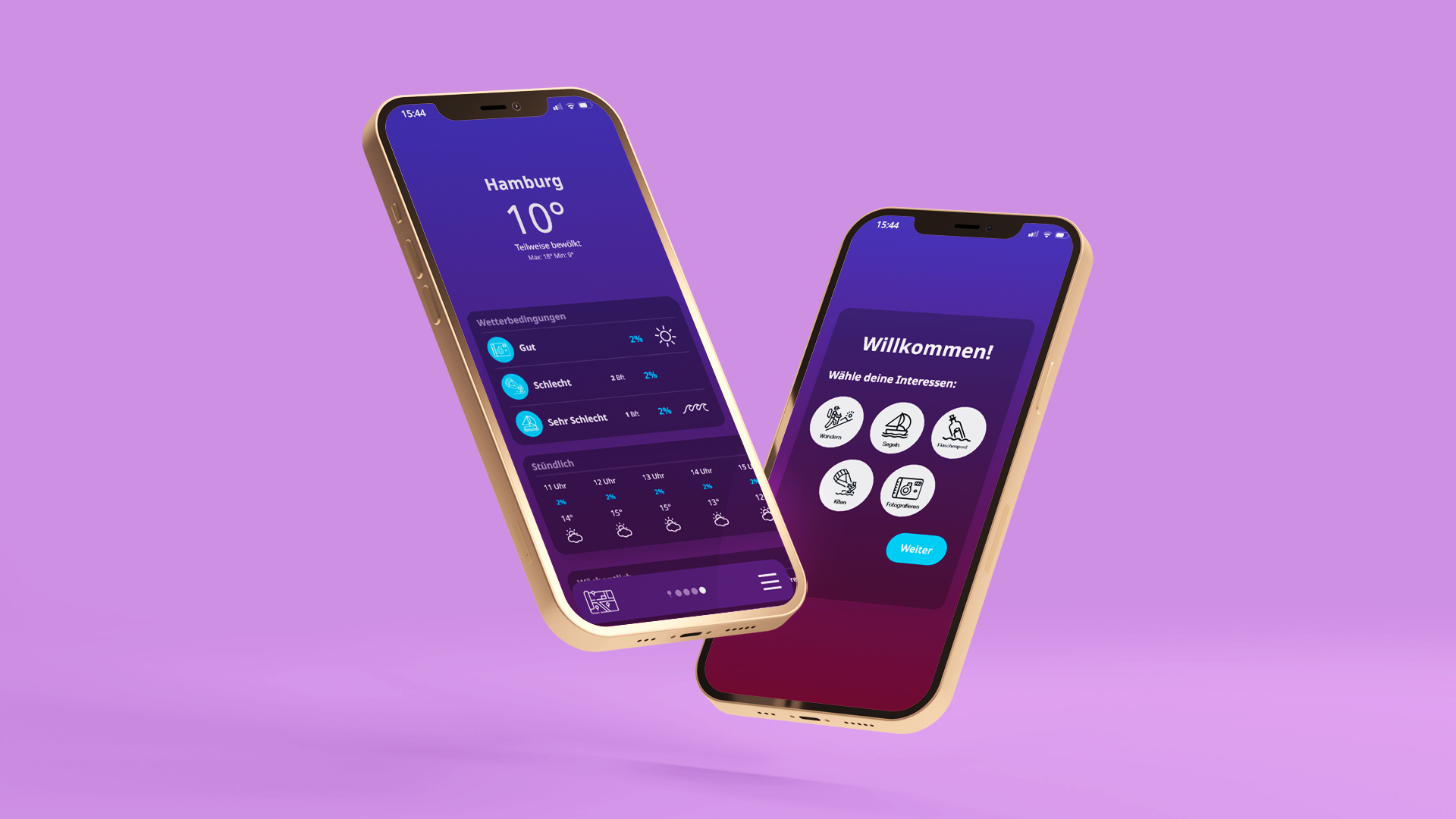 Weather me – UX/UI Design